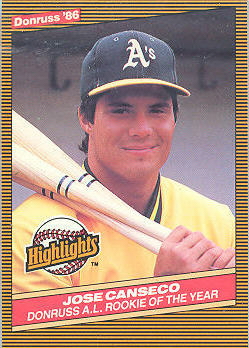 1986 Donruss Highlights Baseball Cards
